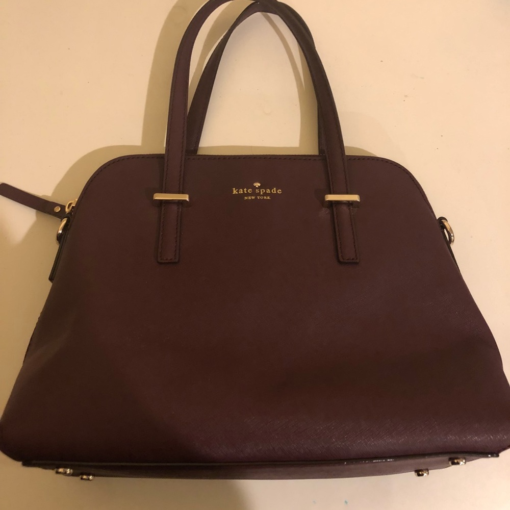 Kate spade maroon bag